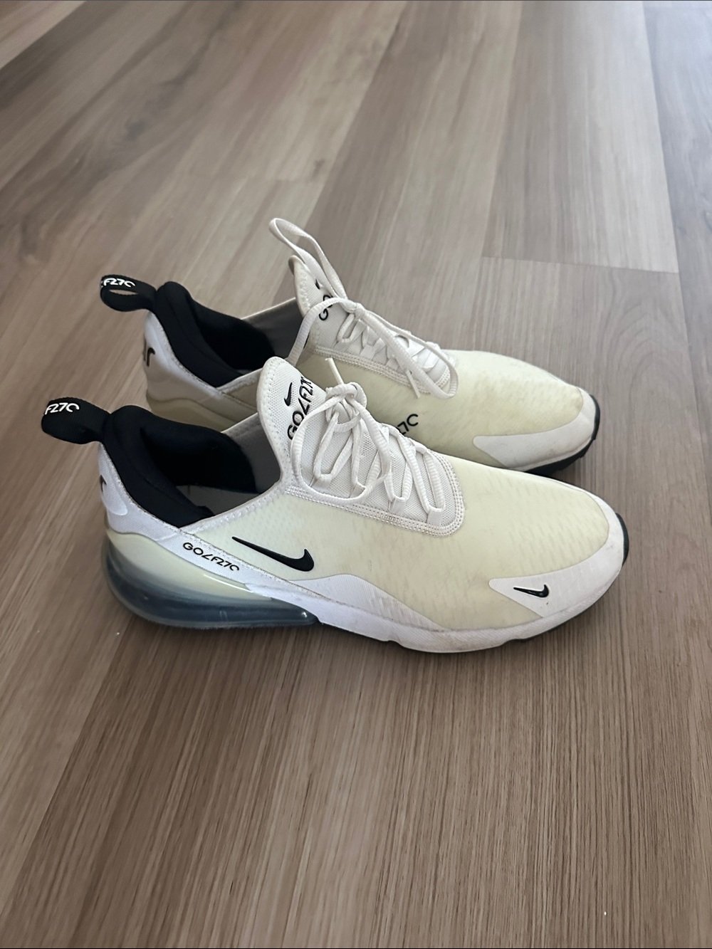 Nike Men’s Air Max 270 Golf Shoes 10.5